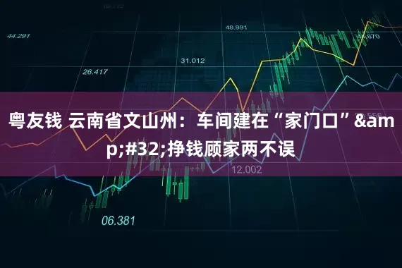 粤友钱 云南省文山州：车间建在“家门口”&#32;挣钱顾家两不误